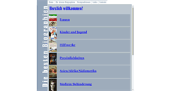 Desktop Screenshot of die-besten-biographien.ch
