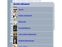 Tablet Screenshot of die-besten-biographien.ch